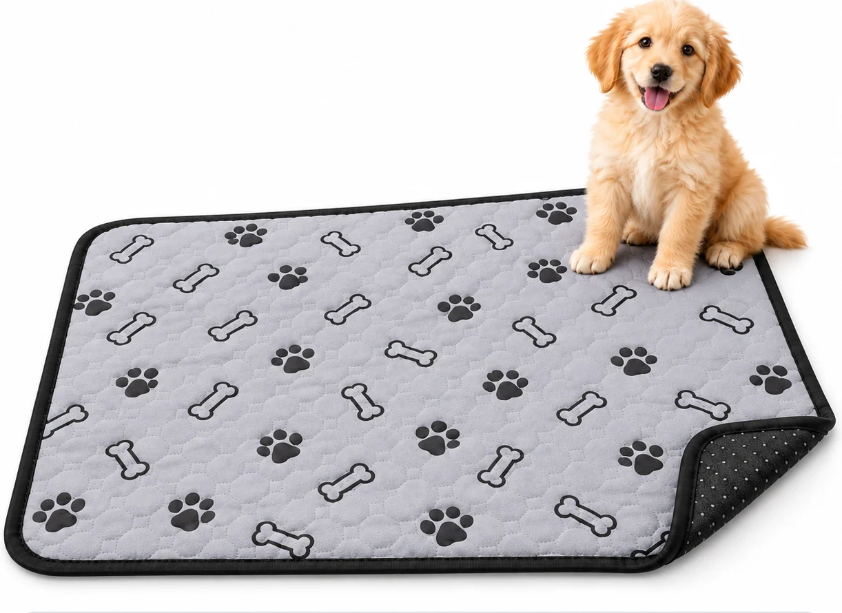 NESTORANA washable puppy pads in four patterns